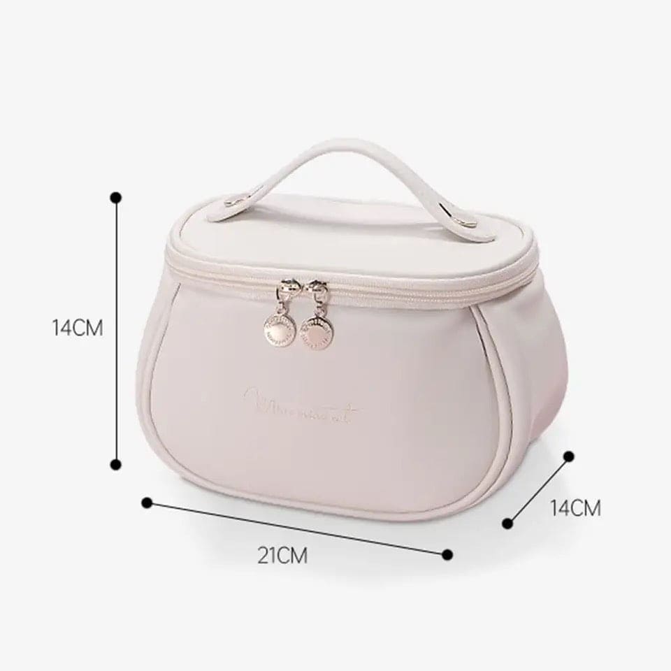 Premium Cosmetic Case, Cute PU Makeup Bag For Women, Waterproof Travel Make Up Pouch, Large Capacity Portable Cosmetic Case, Multifunctional Toiletry Bag, Makeup Storage Bags with Handle and Divider, Cosmetic Makeup Bag for Women Girls Premium Cosmetic Case, Cute PU Makeup Bag For Women, Waterproof Travel Make Up Pouch, Large Capacity Portable Cosmetic Case, Multifunctional Toiletry Bag, Makeup Storage Bags with Handle and Divider, Cosmetic Makeup Bag for Women Girls